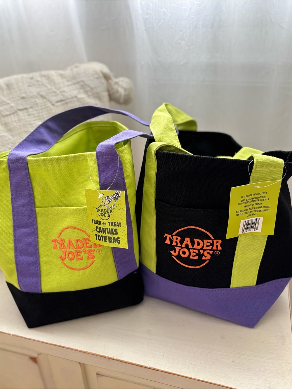 Trader Joe’s Mini Totes Halloween Set